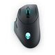 DELL Alienware AW620M Wireless Gaming Mouse, Dark Side Of The Moon (AW620M-G-DEAM)