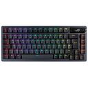 ASUS ROG Azoth Wireless Gaming Keyboard, Asus ROG NX Red, Black, German Layout (90MP0316-BKDA01)
