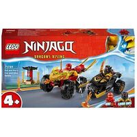 LEGO Ninjago - Verfolgungsjagd mit Kais Flitzer und Ras' Motorrad (71789)