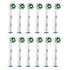 ORAL-B Cross Action CleanMaximiser Ersatzbürstenkopf, Weiss (12er Pack) (4210201395324)