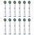 ORAL-B Cross Action Replacement Brush Heads, White (12-Pack) (8006540859827)