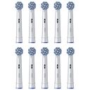 ORAL-B Sensitive Clean Ersatzbürstenkopf, Weiss (10er-Pack) (8006540862094)