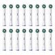 ORAL-B Cross Action Ersatzbürstenkopf, Weiss (16er-Pack) (8006540859858)