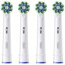 ORAL-B Cross Action Replacement Brush Heads, White (4-Pack) (8006540860380)