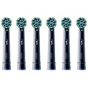 ORAL-B Cross Action Ersatzbürstenkopf, Schwarz (6er-Pack) (8006540860229)