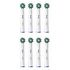 ORAL-B Cross Action Replacement Brush Heads, White (8-Pack) (8006540860472)