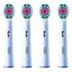 ORAL-B 3D White Ersatzbürstenkopf, Weiss (4er-Pack) (8006540860960)