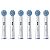 ORAL-B Sensitive Clean Replacement Brush Heads, White (6-Pack) (8006540860717)