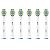 ORAL-B Tiefenreinigung Ersatzbürstenkopf, Weiss (6er-Pack) (8006540860793)