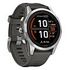 GARMIN fenix 7S Pro - Solar Edition, Graphite / Stainless Steel, 42mm (010-02776-01)