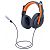 LOGITECH Zone Learn Headset, Classic Blue / Orange (981-001383)