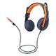 LOGITECH Zone Learn Headset, Classic Blue / Orange (981-001372)
