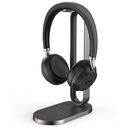 YEALINK BH72 MS Teams USB-A + Ladestation, Schwarz (1208609)