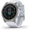 GARMIN epix Pro (Gen 2) 51mm Sapphire Edition, Titanium / White (010-02804-11)