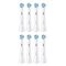 ORAL-B iO Ultimate Reinigung Ersatzbürstenkopf, Weiss (8er Pack) (4210201434818)