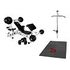 GORILLA SPORTS Hantelbank Universal Kraftstation Homegym Set inkl. Gewichten (CH0009-00001-0001)