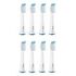 ORAL-B Pulsonic Clean Replacement Brush Heads, White (8-Pack) (4210201395348)