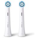 ORAL-B iO Sanfte Reinigung Ersatzbürstenkopf, Weiss (2er Pack) (4210201319870)