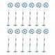 ORAL-B Sensitive Clean Replacement Brush Heads, White (12-Pack) (4210201395300)