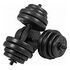 GYRONETICS 30 KG Dumbbell Set Plastic (GN001-00006-0032)