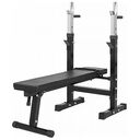 GORILLA SPORTS Weight Bench with Shelf (100118-00019-0001)