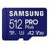 SAMSUNG PRO Plus (2023) microSDXC Card, UHS-I U3, 512GB (MB-MD512SA/EU)