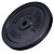 GORILLA SPORTS Iron Weight Plate, Black, 2.5 kg