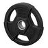 GORILLA SPORTS Olympia Plastic Gripper Weight Plate Professional, 10kg