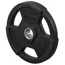 GORILLA SPORTS Olympia Plastic Gripper Weight Plate Professional, 15 kg