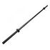 GORILLA SPORTS Barbell Bar w/ Screw Collar, Black, 170cm