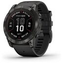 GARMIN fenix 7X Pro - Sapphire Solar Edition, Schwarz / Carbongrau, 51mm (010-02778-11)