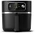 PHILIPS Airfryer Combi XXL Connected 7000 Series, Schwarz (HD9880/90)