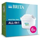 BRITA Maxtra Pro All-In-1 Filter Cartridges, 6-Pack (1050840)