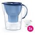 BRITA Marella, Blau, inkl. 3 Kartuschen Maxtra Pro (1051468)