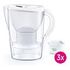 BRITA Marella, White, incl. 3 cartridges Maxtra Pro (1051465)