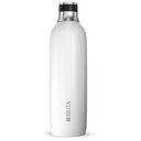 BRITA Soda Trio Edelstahlflasche 1.0l, Weiss (1046735)