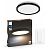 PHILIPS Hue White Ambiance - Aurelle Panelleuchte, Schwarz (929003597901)