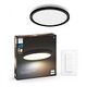 PHILIPS Hue White Ambiance - Aurelle Panelleuchte, Schwarz (929003597901)