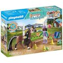 PLAYMOBIL Jumping Arena with Zoe and Blaze (71355)
