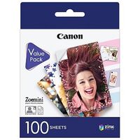 CANON ZP-2030 Zoemini ZINK Photo Paper, 100 Sheets (6135C003)