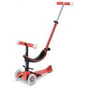 MICRO MOBILITY Kickboard Mini2Grow Deluxe Magic LED, Red (MMD356)