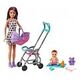 BARBIE Skipper Babysitters Inc. - Kinderwagen Set (GXT34)