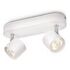 PHILIPS myLiving - Spot Star Deckenleuchte 2er-Spot, Weiss (8718291444862)