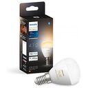 PHILIPS Hue White Ambiance - Einzelpack Tropfenform P45, 1x E14 / 5.1W (929003573701)