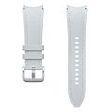 SAMSUNG Hybrid Eco Leather Band 20mm, S/M, Silver (ET-SHR95SSEGEU)