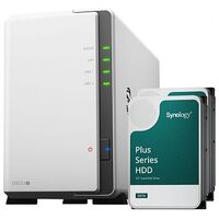 SYNOLOGY DS223j, 8.0TB Synology HAT33xx Plus