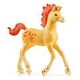 SCHLEICH Horse Club - Collectible Unicorn Peach Rings (70730)