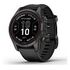 GARMIN fenix 7S Pro - Sapphire Solar Edition, Schwarz / Carbongrau, 42mm (010-02776-11)