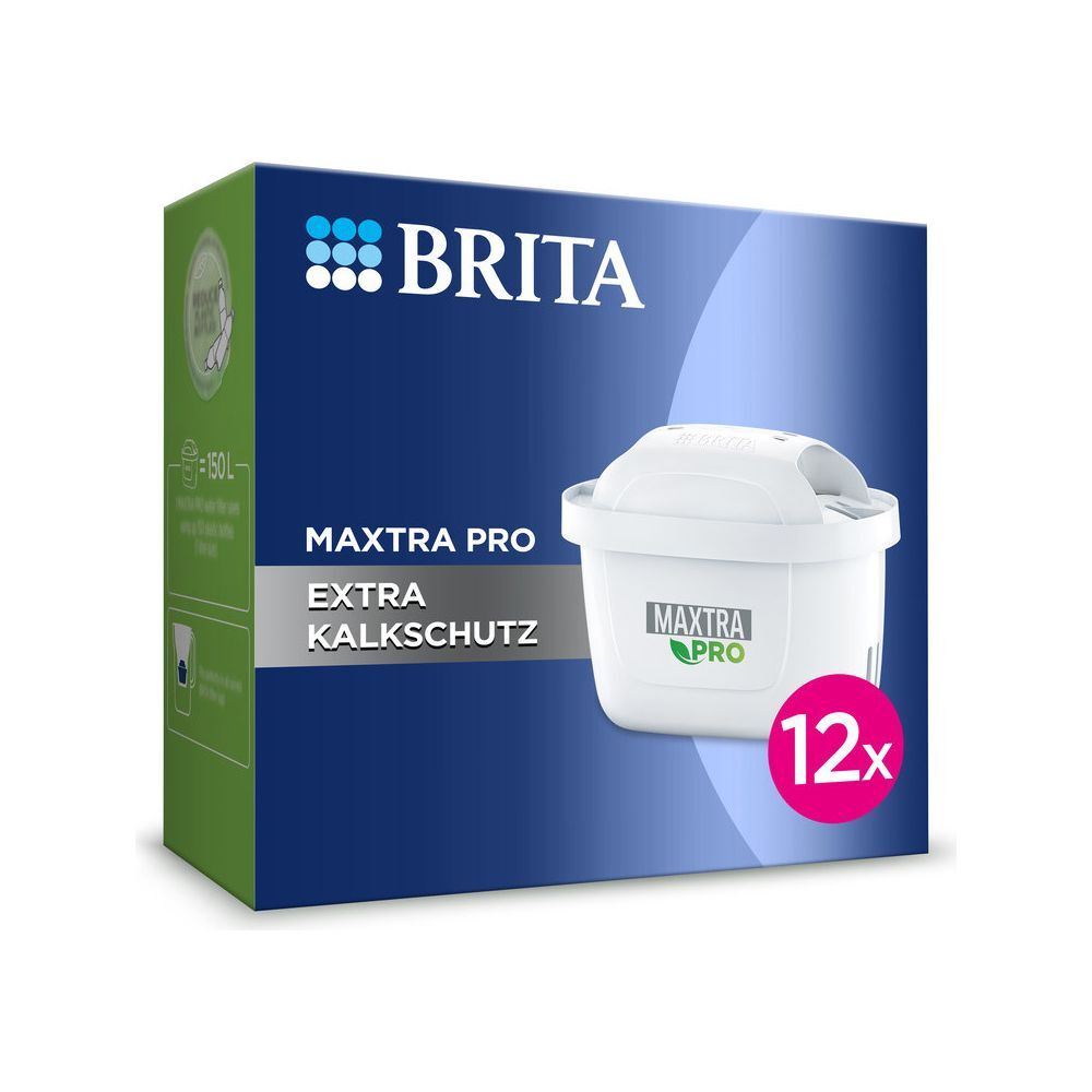 BRITA Maxtra Pro Extra Kalkschutz Filterkartuschen 12er Pack (1050848)