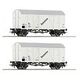 ROCO 2 Piece Set: Banana Wagons, DR (77027)